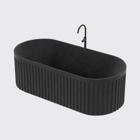 Black Ceramic Sink